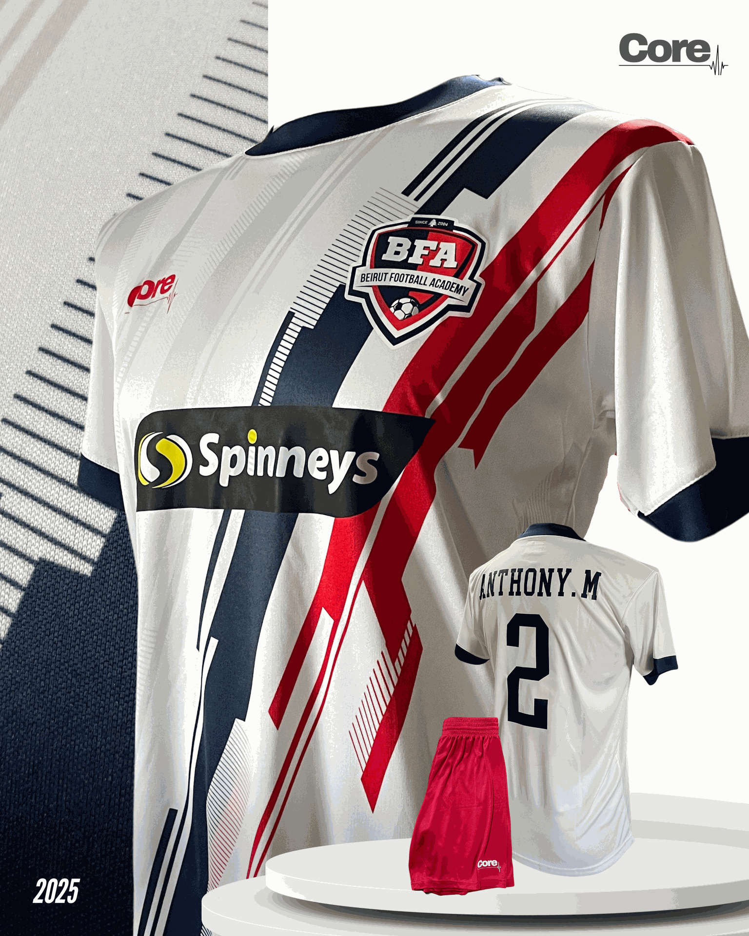 Core x BFA Home Kit full set